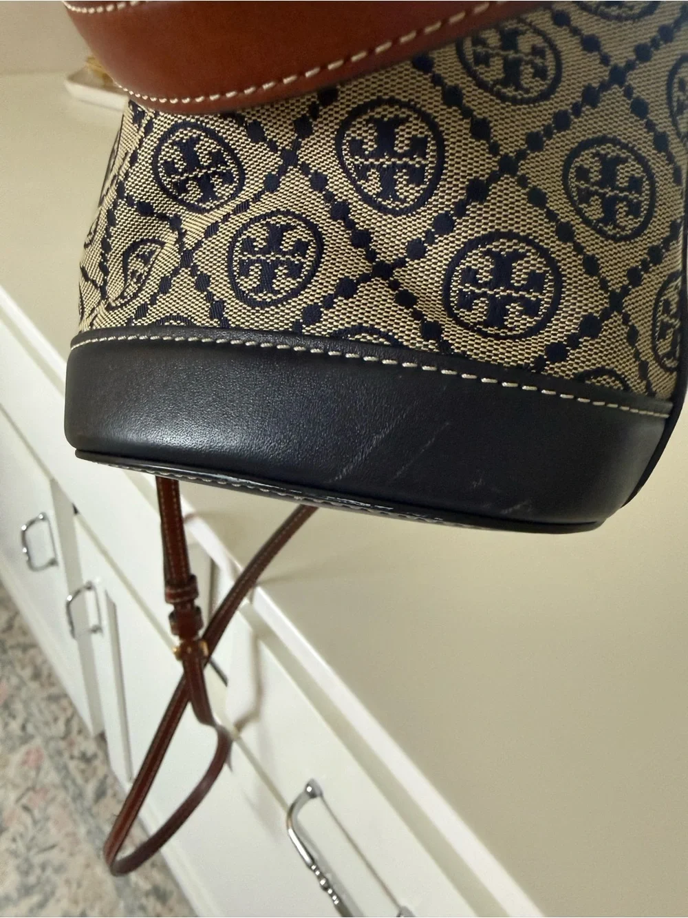 Tory Burch monogram jacquard